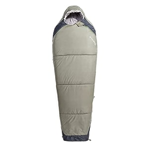 tripole zanskar army sleeping bag with fleece lining for cold weather trekking and travelling  639234 height mummy shape  water repellent  3 year warranty -15 c green