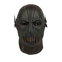 Black Super Villain Super Hero Overhead Latex Mask