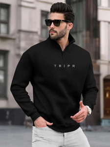TRIPR Full Sleeve Printed Men Sweatshirt