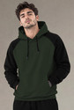 TRIPR Men Full Sleeve Color Block Hooded