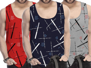 TRIPR Pack of 3 Men Vest