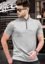 TRIPR Men Solid Mandarin Collar Cotton Blend