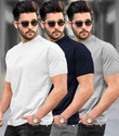 TRIPR Solid Men Multicolor T-Shirt