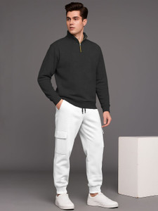 tripr tripr solid men winter track suit solid men track suit