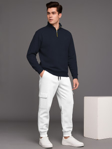 tripr tripr solid men winter track suit solid men track suit