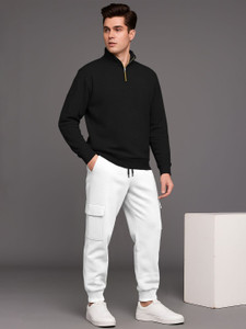 tripr tripr solid men winter track suit solid men track suit