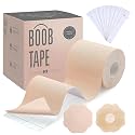 Tripsky XL Breast Lift Tape, BoobTape for Large Breasts,Body Tape for Fashion,Athletic Tape Boobtape &amp;NippleCover for A-G Cup