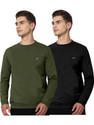 Triptee Men Full Sleeve Solid Sweatshirt