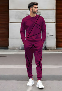 Triptee Printed Men Track Suit