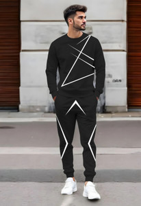 Triptee Printed Men Track Suit