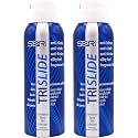 TRISLIDE Anti-Chafe Continuous Spray Skin Lubricant Body Friction Protection | Prevents Blistering and Chafing | Providng Long-Lasting Comfort and Protection | Pack of 2