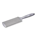 TRITON Professional Dual Sided Foot Scrubber, Filer with Steel n Emery Pad for Hard n Dead Skin Callus Removal, Pedicure Foot Scraper, Men n Women
