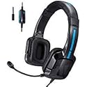 TRITTON Kama Stereo Gaming Headset for PS4, Xbox One, Noise Cancelling Over Ear Headphones with Mic for Nintendo Switch