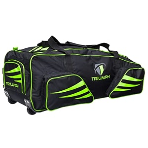 triumph clubkit-400 cricket holdall bags with wheels bag size 36x12x14
