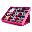 TRIUMPH VISION Sunglasses Organizer Storage Eyeglass Box Glasses Case Tray