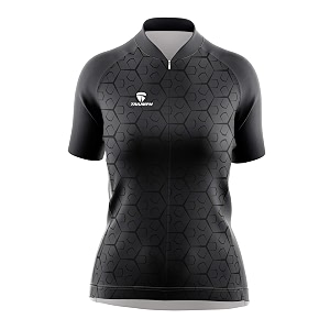 triumph womens cycling-jersey short sleeve bike t-shirts full zip tight girl tops
