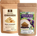 Trivang Natural Ashwagandha and Kaunch Beej Powder