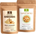 Trivang 100% Natural Ashwagandha Powder and Safed Musli Powder 50g Combo Pack (2x 50g) (99.99 g)