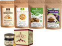 Trivang Ashwagandha,Safed Musli,Kaunch Seed,Shatavari Powder (4 x 100g) & Shilajit 20g