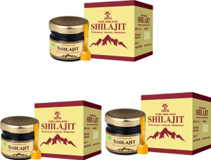 trivang himalayan shilajit resinrich in fulvic acidfor immunity strength and power