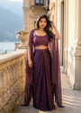 Trivety Embellished Stitched Lehenga with Jacket