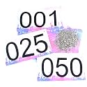 TRIWONDER Race Bibs Running Numbers with Safety Pins, Tyvek 4"x7" Large Numbers 1-500 for Marathon Runners Events Sports Games