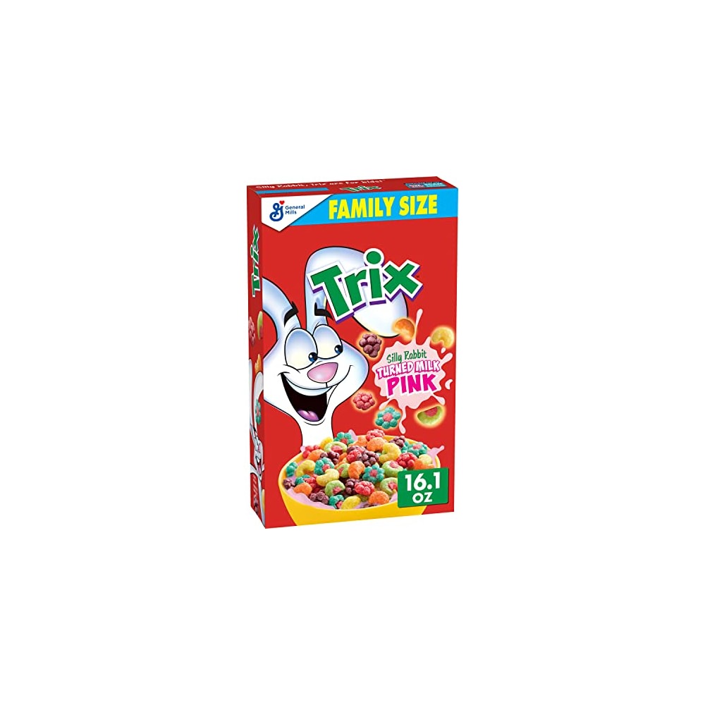 Cereal Rix Trix Cereal Fruit Flavored Corn Puffs, 16.1 Oz (Pack Of 14) - Price History