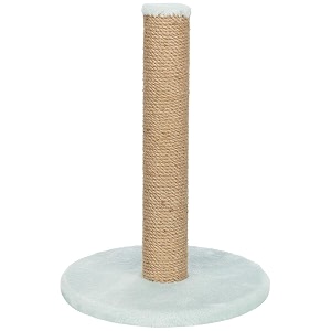 trixie junior scratching post on plate 42cm mint