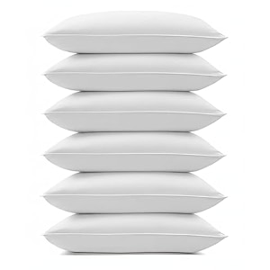triyon microfiber soft white pillows  pillows for sleeping - size - 16x24 inches amp 40x60 cm -