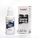 Trodat Stamp Pad Ink - Blue Ink - 28ml - Premium Replacement Ink for Use with Most Self Inking Stamps and Rubber Stamp Pads