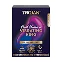Trojan Dual Pleasure Vibrating Ring, Vibrator for Couples