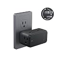 TROND Multi Plug Outlet Adapter with 360 Rotating Plug and 6 AC Sockets