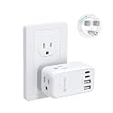 TROND Multi Plug Wall Outlet Extender with 360 Rotating Plug