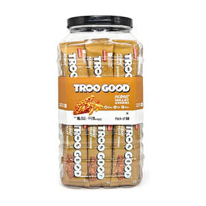 troogood peanut millet chikki  protein rich jaggery gajak bars  no added preservative  50 x 16 g