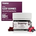 Troomy Sleep Melatonin Gummies for Adults and Kids, Vegan - 30 Count