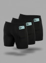 TroopLine Solid Men Black, Black, Black Tights