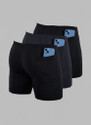 TroopLine Solid Men Black, Black, Grey Tights