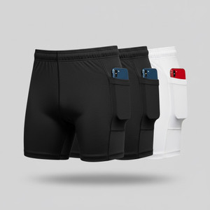 troopline solid men black black white tights
