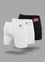 TroopLine Solid Men White, White, Black Tights