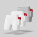 TroopLine Solid Men White, White, Grey Tights