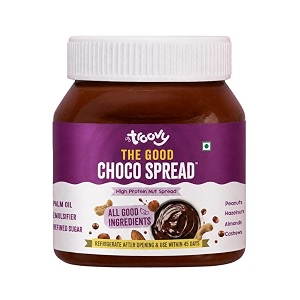 troovy chocolate spread  delicious  peanuts hazelnuts almonds cashews  naturally high protein  no palm oil no preservatives no refined sugar  enriched with omega-3  250g 1 250 grams