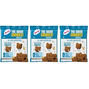 troovy healthy butter cookies made with goodness of millets jowar ragi and whole wheat  all natural ingredients  made with jaggery no processed sugar  80gm pack of 3