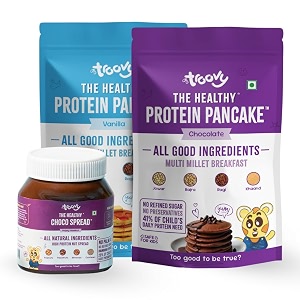 troovy sweet combo  delicious  peanuts hazelnuts almonds cashews  naturally high protein  no palm oil no preservatives no refined sugar  enriched with omega-3  250g 3 3-in-1