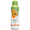 TropiClean 2-in-1 Dog Shampoo and Conditioner, Papaya Scent, 20oz