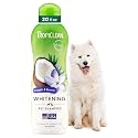 TropiClean Whitening Dog Shampoo, Ultra White Brightening Formula, 20oz