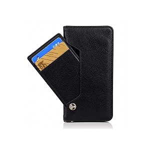 trounce flipper case shock proof flip cover with cards amp cash holder wallet  magnetic loop lock black for poco x4 pro 5g
