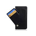 TROUNCE Flipper Case Shock Proof Flip Cover with Cards &amp; Cash Holder Wallet | Magnetic Loop Lock (Black) for Poco X4 Pro 5G
