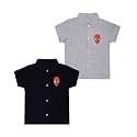 TROVE Boys Cotton Shirt Pack of 2