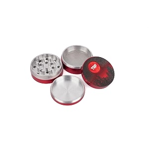 trp essentials premium metallic herb crushergrinder large with filter herb grinderherb crusher 55 mm lunaria