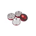 TRP Essentials Premium Metallic Herb Crusher/Grinder Large with Filter (Herb Grinder/Herb Crusher) (55 mm, Lunaria)